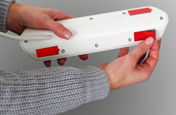 Удлинитель бытовой Brennenstuhl Estilo с USB с заземлением 4 гн. бело-серый 2 м 1153590420 