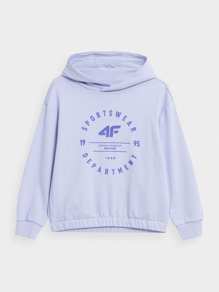 Джемпер 4F SWEATSHIRT F218 4FJSS23TSWSF218-52S р. 152 рожевий