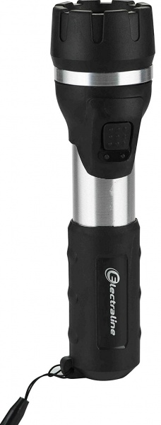 Фонарь Electraline 70LM 2xAA 58043 черный