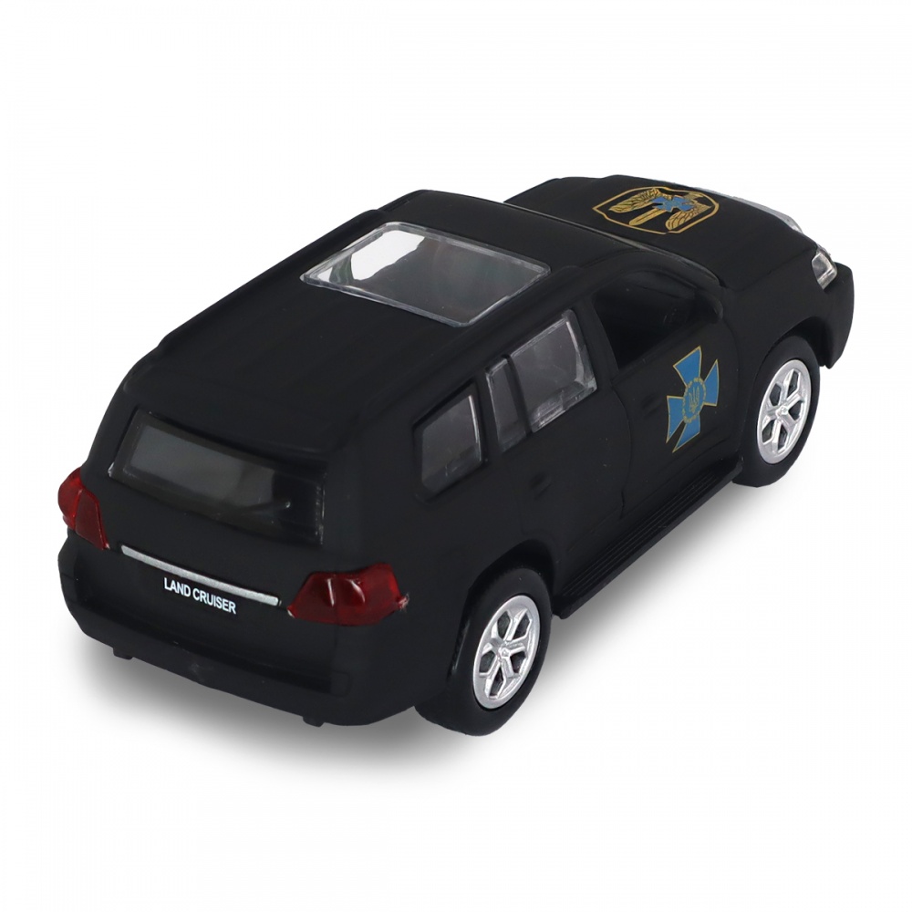 Автомодель TechnoDrive 1:32 серии Шевроны Героев Land Cruiser ЦСО Альфа KM6010SA