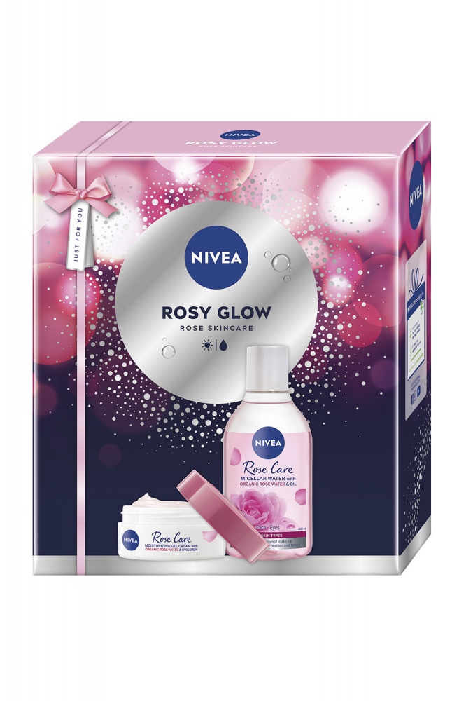Подарочный набор для женщин NIVEA ROSY GLOW