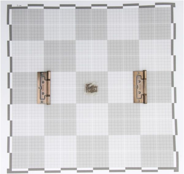 Петля евро  RDA 30948 Eurocento 100x2.5 мм античная латунь 2 шт