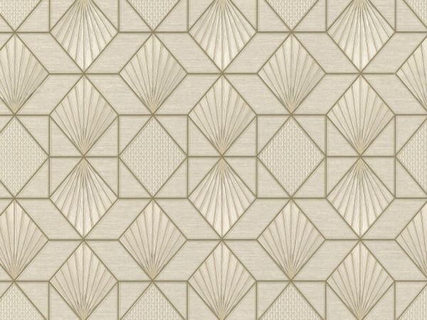 Обои виниловые горячего тиснения Славянские обои Le Grand platinum Пирамида 8576-05 1,06x10,05 м 