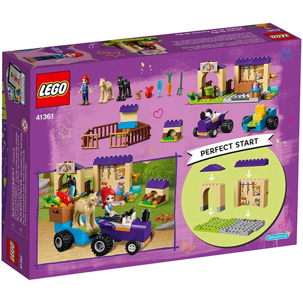 Конструктор LEGO Friends Конюшня для лошати Мії 41361