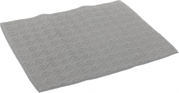 Килимок для сушіння посуду UP! (Underprice) Кола 38х50 см світло-сірий
