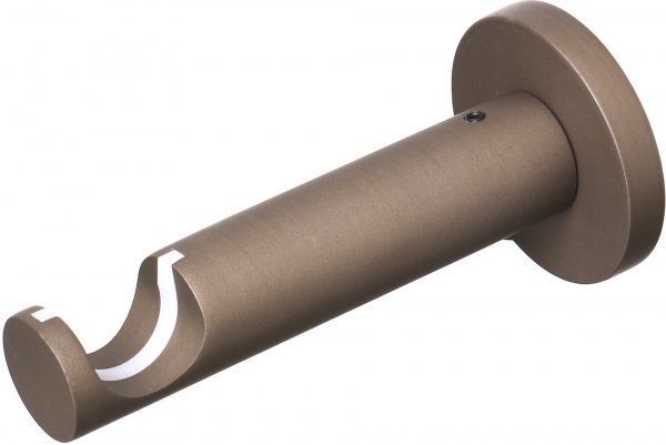 Тримач для карниза Gardinia Кіра одинарний набірний d19 мм капучино 