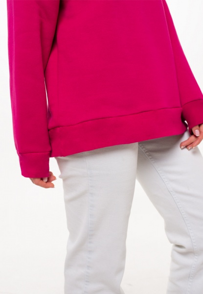 Свитшот Роза 210518 р. S фуксия