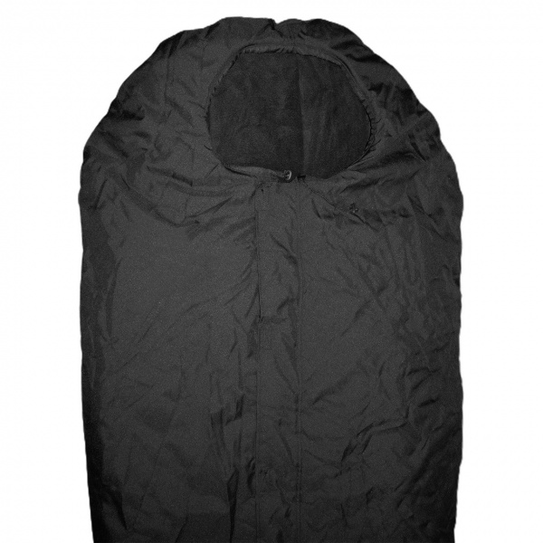 Спальний мішок UkrCossacks армійський тактичний (-25°C) 1.0 чорний