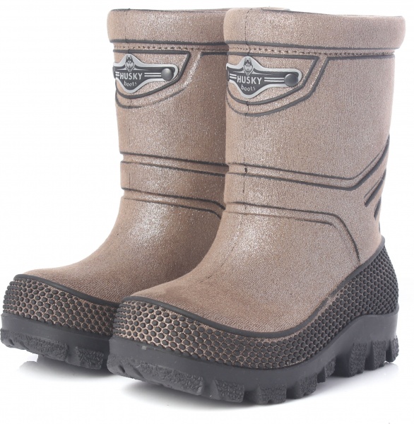 Сапоги зимние для девочек Alisa Line Husky размер 35 золотистый 