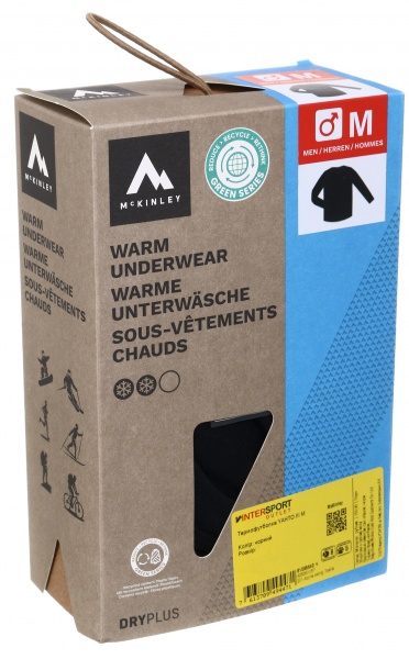 Футболка з довгим рукавом McKinley YAHTO III M 426660-057 р.M чорний