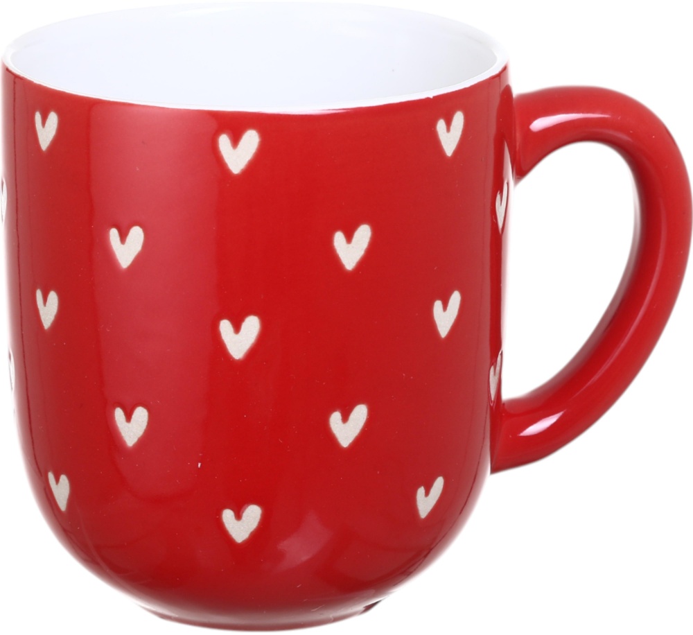 Чашка Fiora Sweetheart red 300 мл