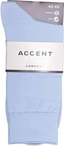 Шкарпетки чоловічі Акцент 0 0223 413 р. 27 блакитний 