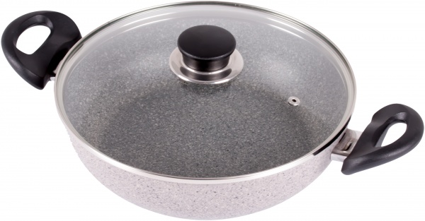 Сотейник із кришкою Cortina Granitium 24 см H09-024 Ballarini