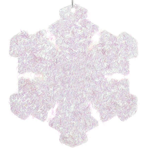 Украшение новогоднее Снежинка 14 см 1985