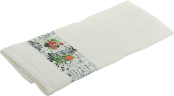 Набір рушників Romance 3D 40x70 см La Nuit білий із червоним 