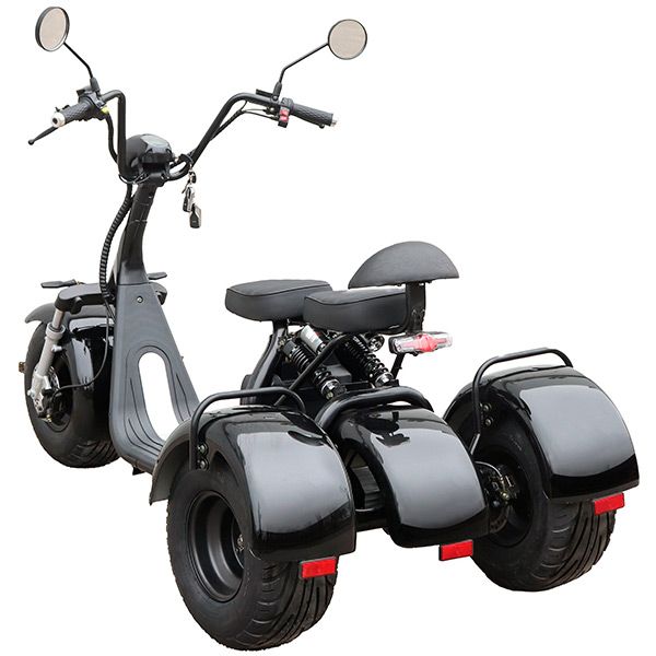 Электроскутер Maxxter Trike black