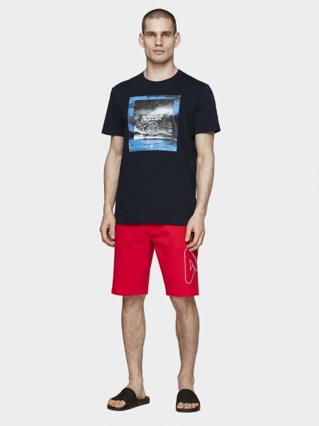 Футболка 4F H4L21-TSM028-30S р.XL темно-синий