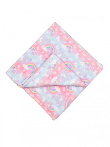 Плед Luna Kids Веселка 100x120 см різнокольоровий 