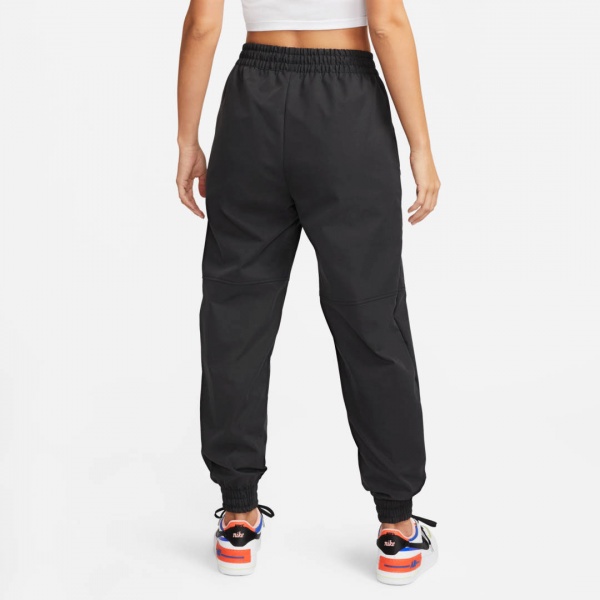 Брюки Nike W NSW SWSH PANT WVN FD1131-010 р. L черный