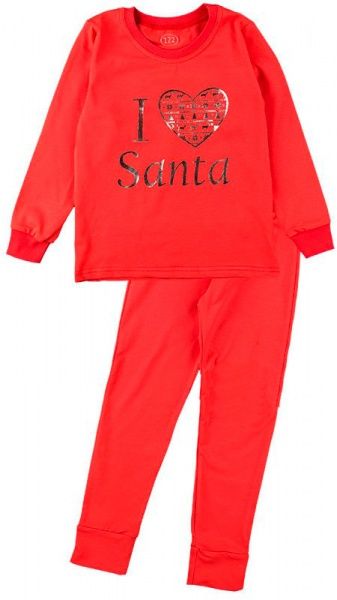 Піжама дитяча Фламінго р.134 червоний 237-417 