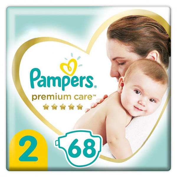 Подгузники Pampers Premium Care Mini 2 4-8 кг 68 шт.
