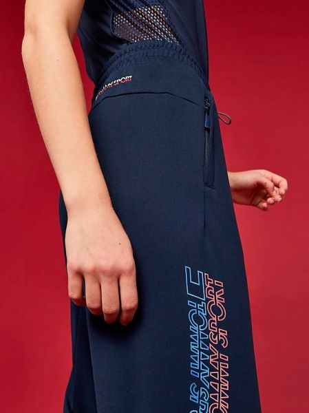 Штани Tommy Hilfiger DOUBLE KNIT PANT S10S100371406 р. XS темно-синій