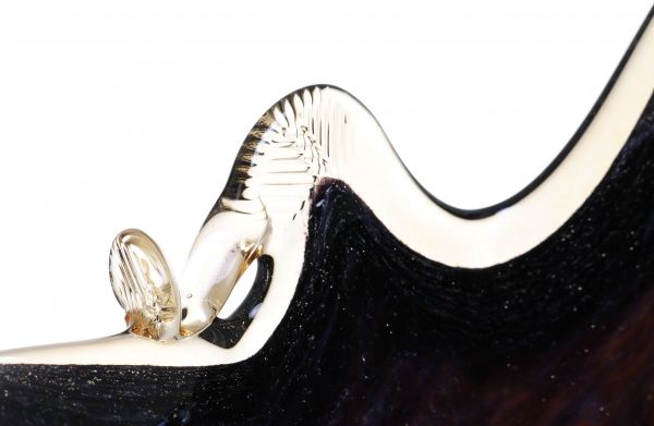 Фруктовниця Murano Ovale Oil 41x32x30 см White cristal