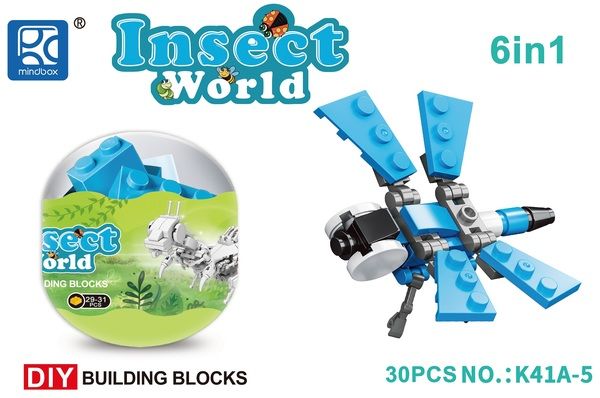 Конструктор MINDBOX в яйці серії Комахи в асортименті K41A