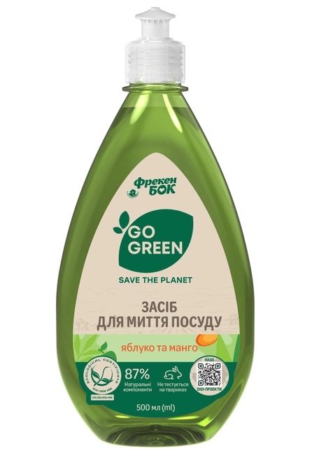 Засіб для ручного миття посуду Фрекен Бок Яблуко і манго 0,5л