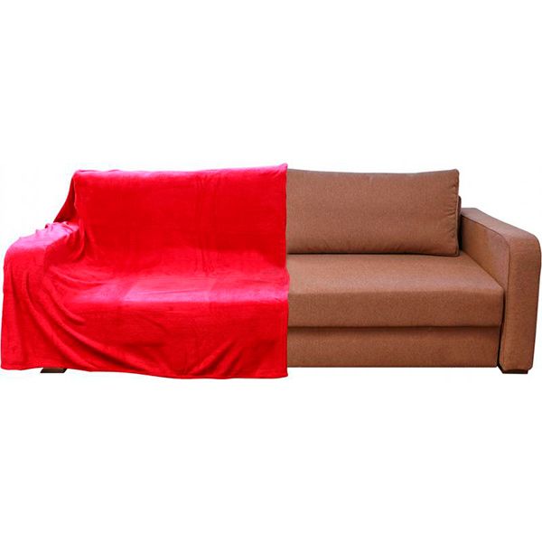 Плед мікрофібра Underprice червоний 200x220 см