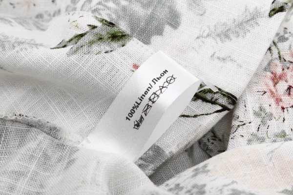 Халат женский SUMMER принт цветочный букет р. XXL молочный