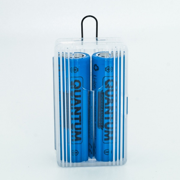 Акумулятор Quantum 18650 2 шт. (ICR18650FH/2200-PB2) 