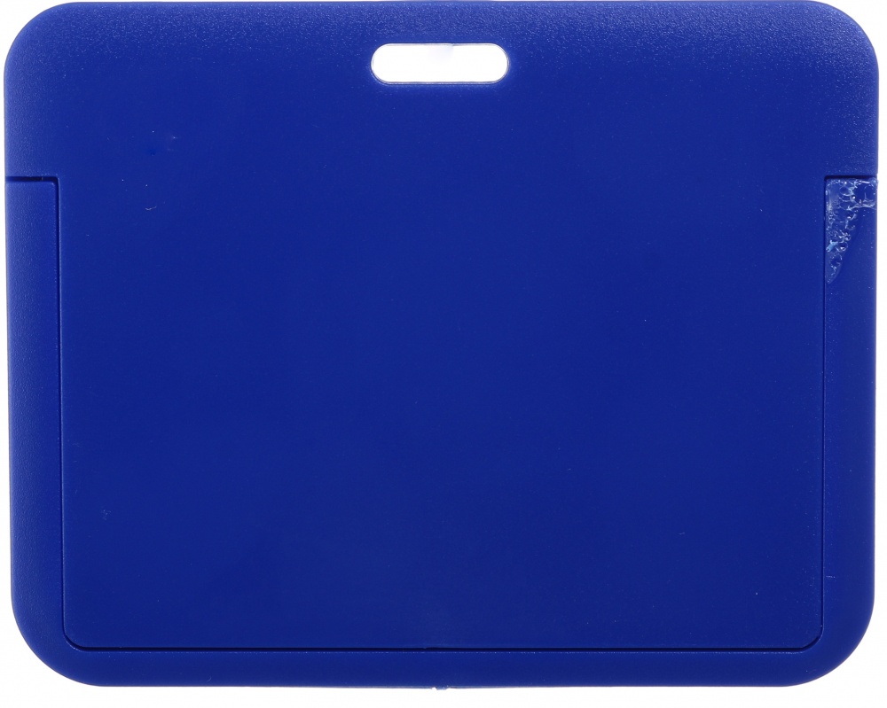 Бейдж горизонтальний 55х85 мм синій Nota Bene