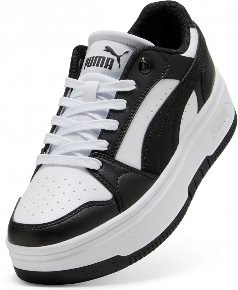Кроссовки женские Puma Rebound Femme Low 40259202 р.40 белые с черным