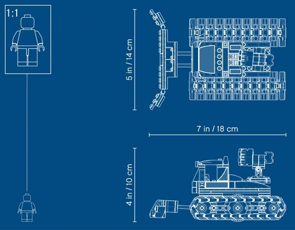 Конструктор LEGO City Снегоуборочная машина 60222