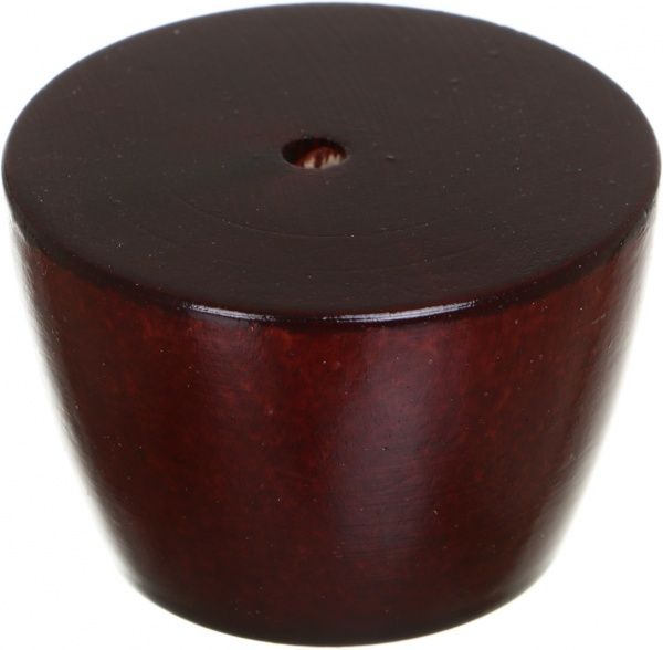 Меблева ніжка №2 d56x40 мм махагон 