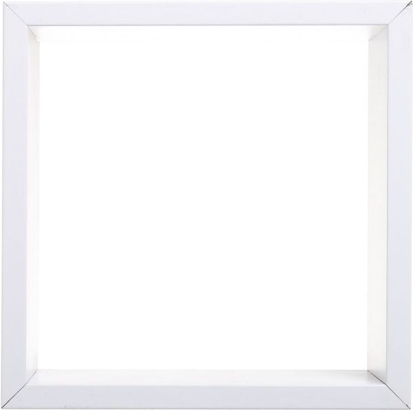 Комплект полок Пуасси (квадрат) 12 мм белый 