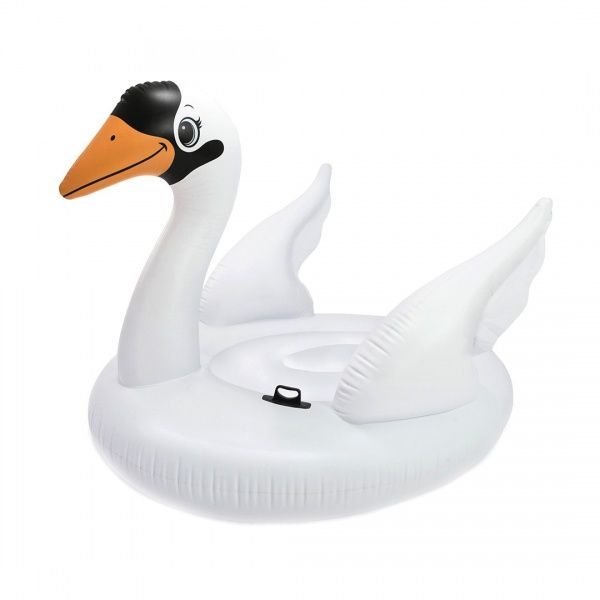 Пліт надувний Intex 9 см Білий лебідь 57557