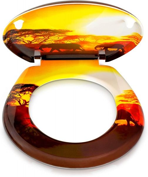 Сиденье для унитаза Rapal Elephant 138 3D-дизайн