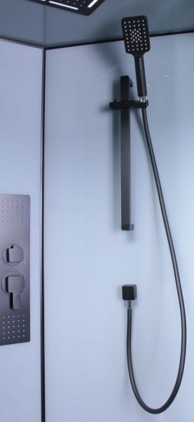 Душевой бокс EGO Pure Black 90x90 см K-3501-B