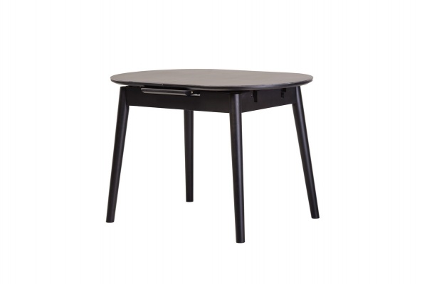 Стол обеденный Галатея черный оникс/черный 