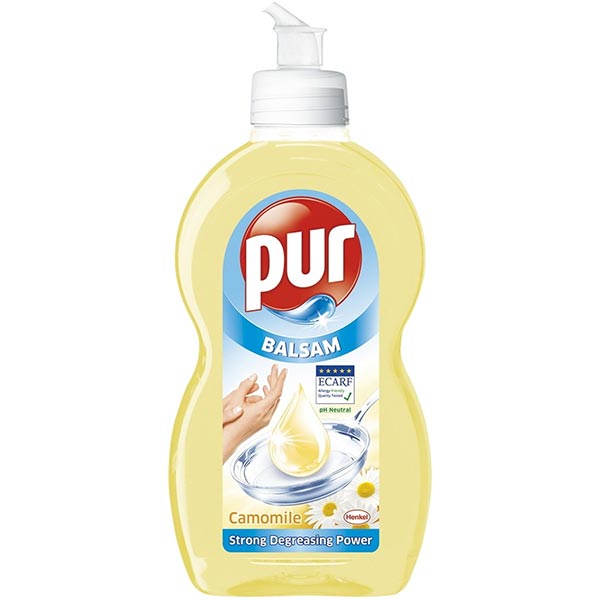 Засіб для миття посуду Pur Бальзам З екстрактом ромашки 450 мл
