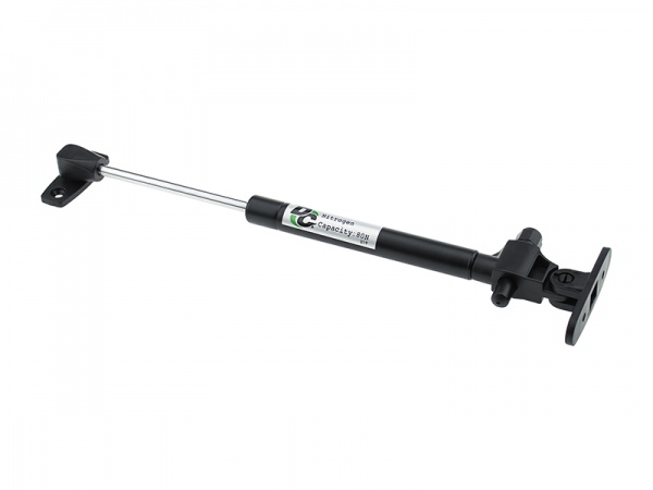 Амортизатор газовый для ДСП 80N с отбойником черный ПремиумЛайн DC 