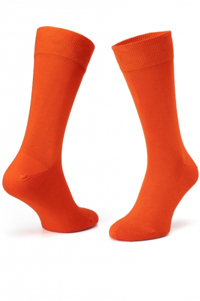 Шкарпетки KRAGO Zucca Plain sk-1-010 р.43-46 помаранчевий