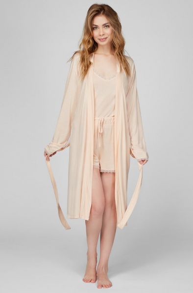 Халат домашний женский Naviale CINDERELLА LH561-02 р. S крем