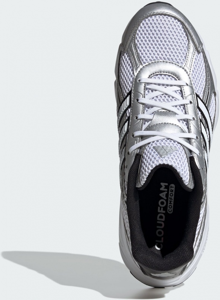 Кросівки чоловічі Adidas TECHNOCHAOS 2000 FTWWHT/FTWWHT/CBLACK HQ7282 р.42 сірі