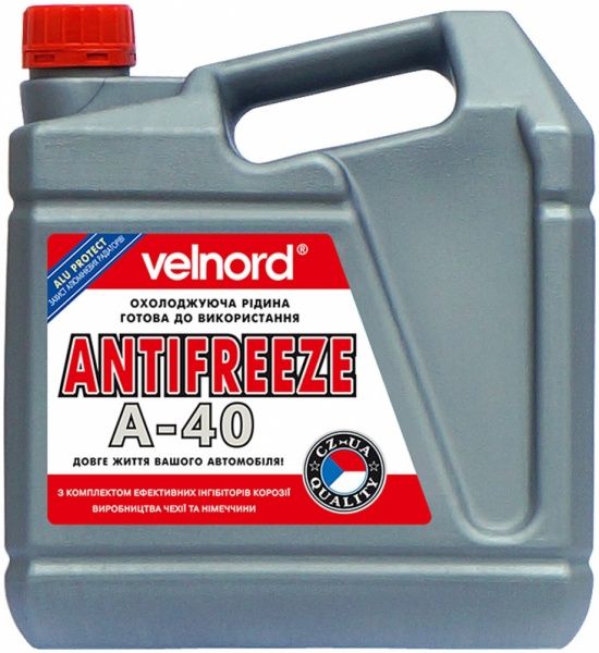 Антифриз Velvana А-40 красный 4 кг