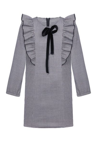 Сукня Sasha 4484 гусяча лапка р.128 мульті 