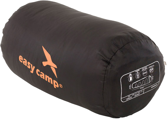 Спальный мешок Easy Camp Cosmos/+8°C Black (Left) 240148