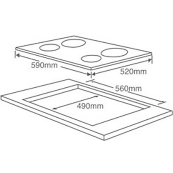 Варильна поверхня Interline HHV 365 SPT BA